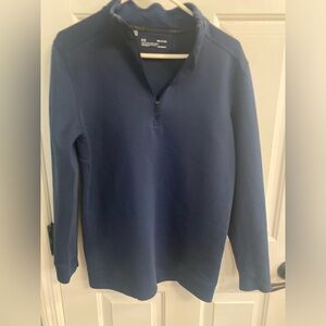Under Armour Navy ColdGear Half-Zip Golf Pullover